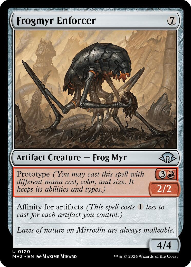 Image for Frogmyr Enforcer (120) (Foil) (Modern Horizons 3) - Magic: The Gathering