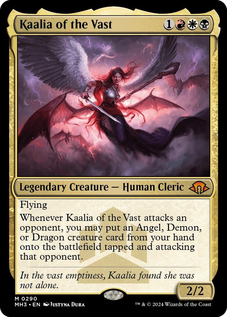 Image for Kaalia of the Vast (290) (Foil) (Modern Horizons 3) - Magic: The Gathering
