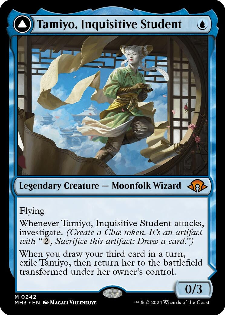Image for Tamiyo, Inquisitive Student (242) (Foil) (Modern Horizons 3) - Magic: The Gathering