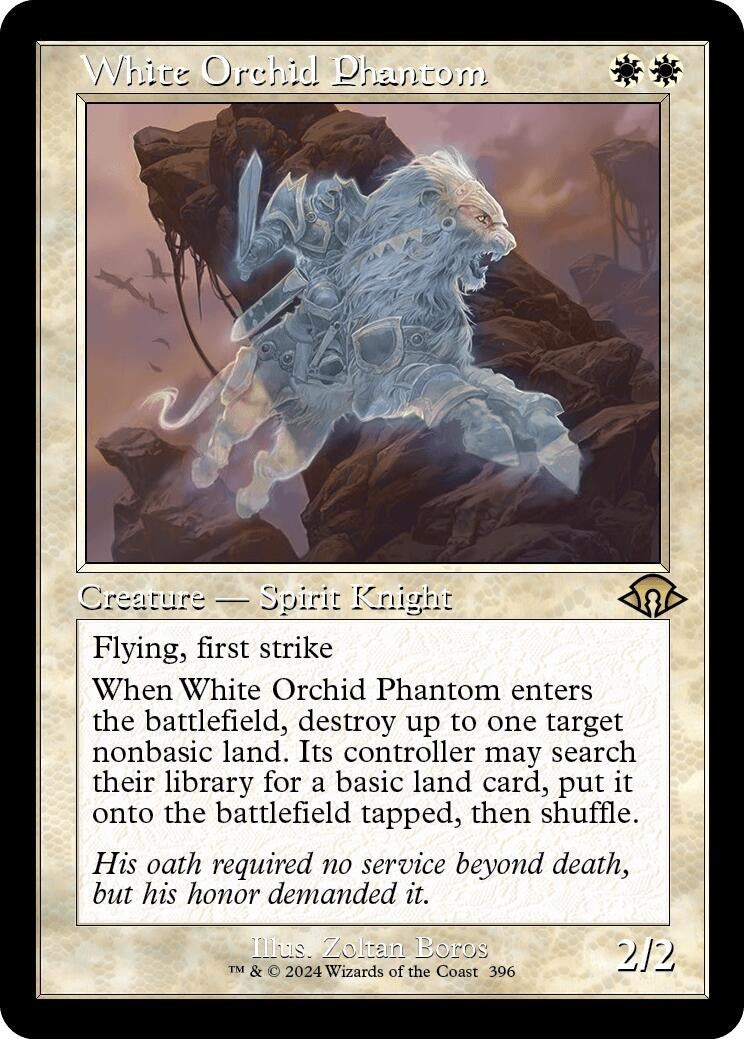Image for White Orchid Phantom (Retro Frame) (396) (Modern Horizons 3) - Magic: The Gathering