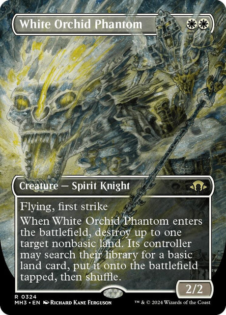 Image for White Orchid Phantom (Borderless) (324) (Modern Horizons 3) - Magic: The Gathering