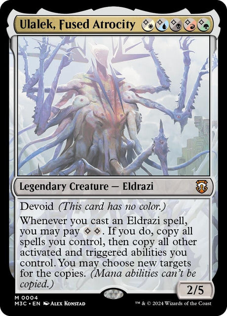 Image for Ulalek, Fused Atrocity (4) (Modern Horizons 3) - Magic: The Gathering