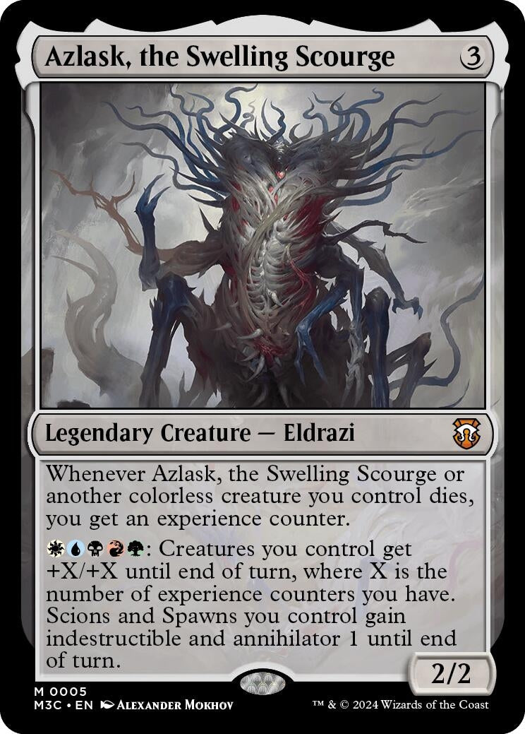 Image for Azlask, the Swelling Scourge (5) (Commander: Modern Horizons 3) - Magic: The Gathering