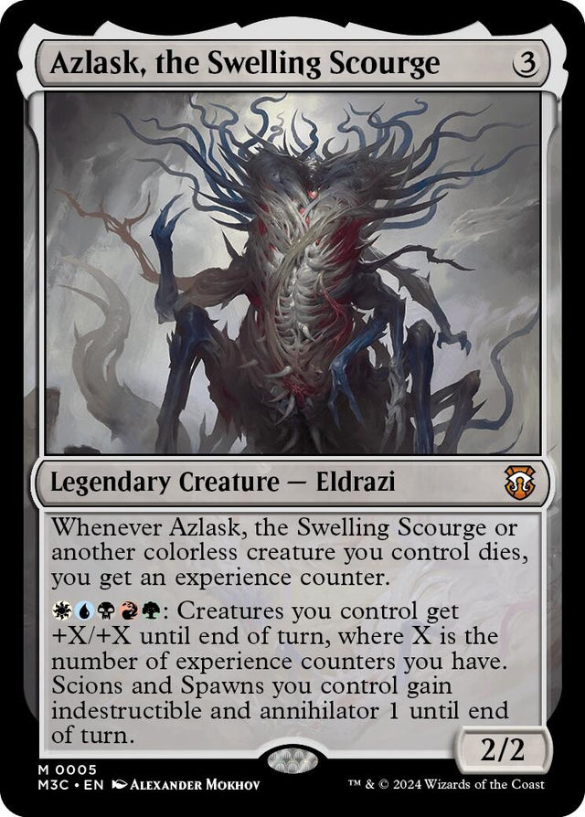 Image for Azlask, the Swelling Scourge (5) (Commander: Modern Horizons 3) - Magic: The Gathering