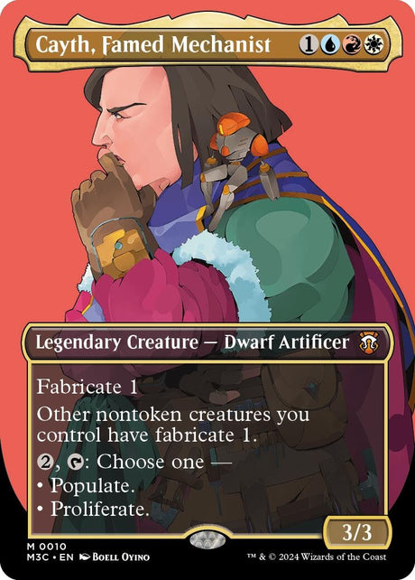 Image for Cayth, Famed Mechanist (Borderless) (10) (Commander: Modern Horizons 3) - Magic: The Gathering