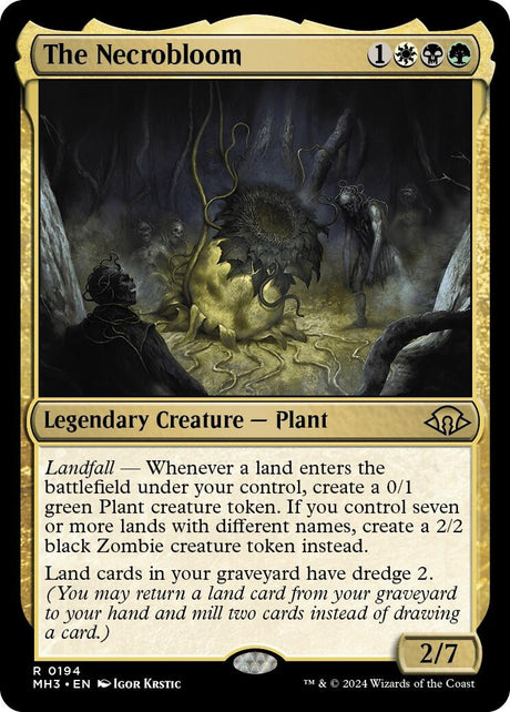 Image for The Necrobloom (194) (Modern Horizons 3) - Magic: The Gathering