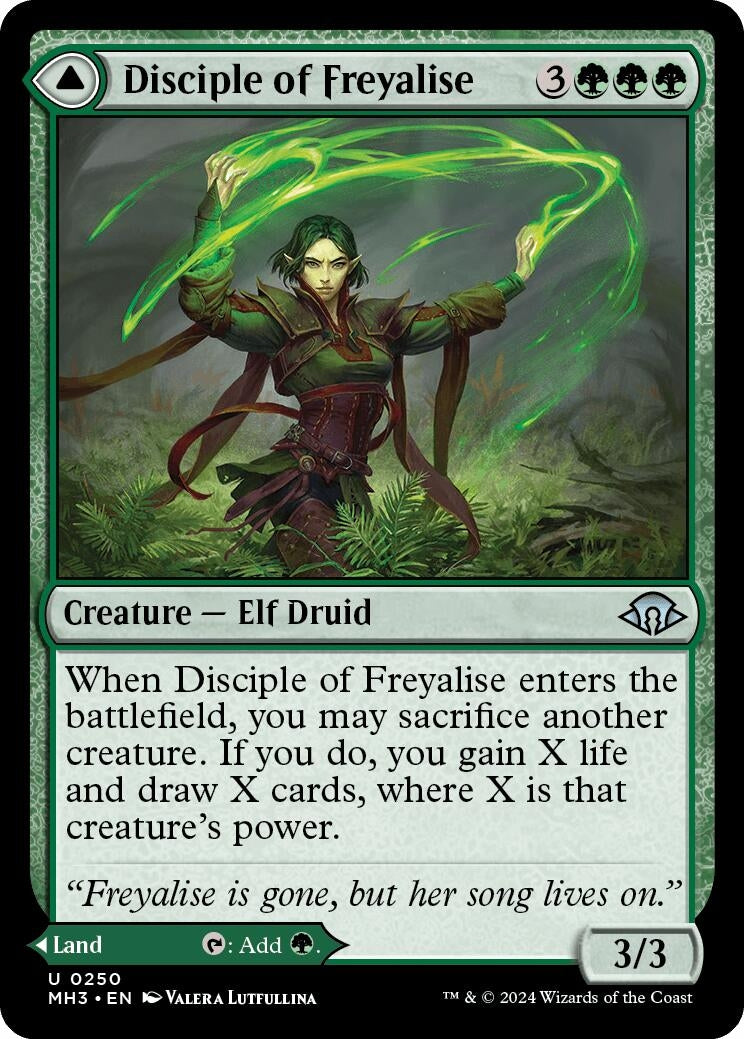 Image for Disciple of Freyalise (250) (Modern Horizons 3) - Magic: The Gathering