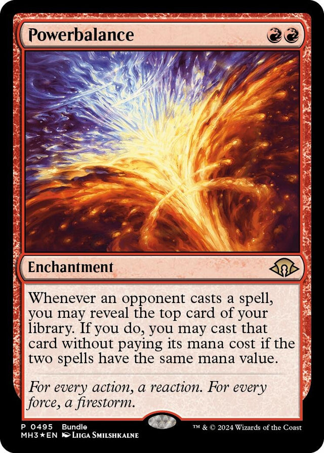 Image for Powerbalance (MH3 Bundle) (495) (Foil) (Unique and Miscellaneous Promos) (UMP) - Magic: The Gathering