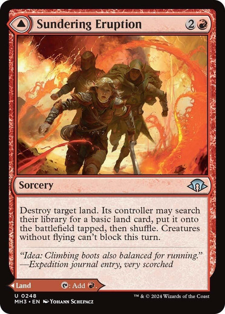 Image for Sundering Eruption (248) (Foil) (Modern Horizons 3) - Magic: The Gathering
