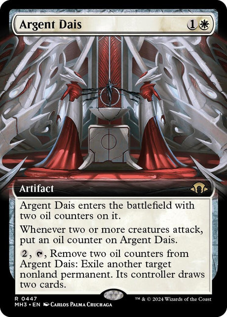 Image for Argent Dais (Extended Art) (447) (Modern Horizons 3) - Magic: The Gathering