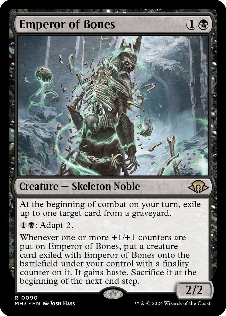 Image for Emperor of Bones (90) (Modern Horizons 3) - Magic: The Gathering
