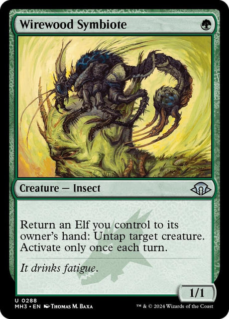 Image for Wirewood Symbiote (288) (Foil) (Modern Horizons 3) - Magic: The Gathering