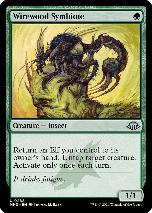 Image for Wirewood Symbiote (288) (Foil) (Modern Horizons 3) - Magic: The Gathering