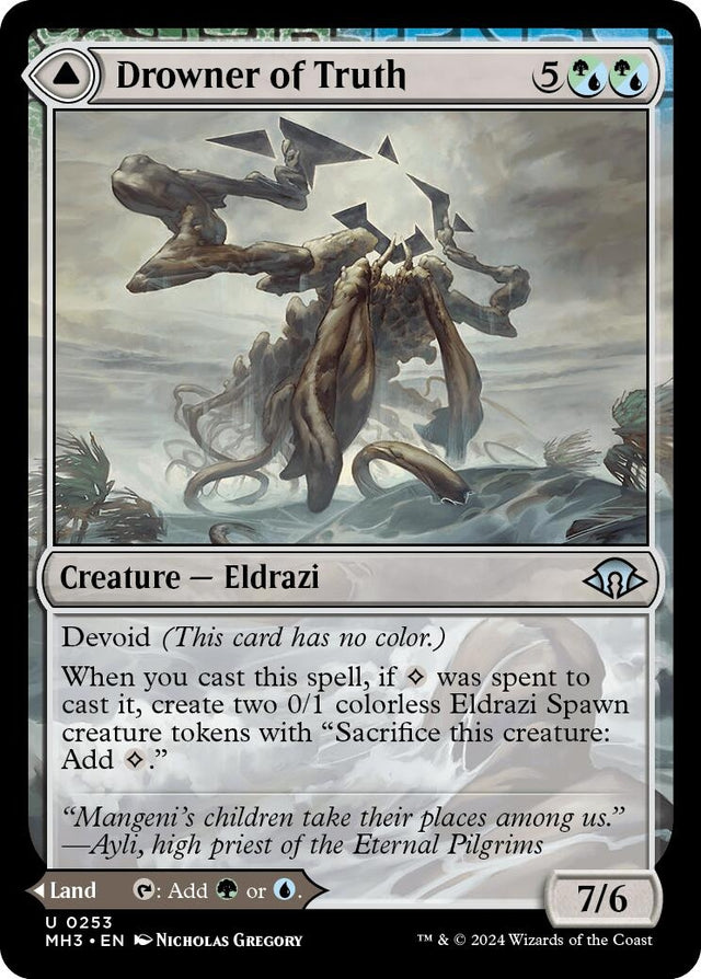 Image for Drowner of Truth (253) (Modern Horizons 3) - Magic: The Gathering