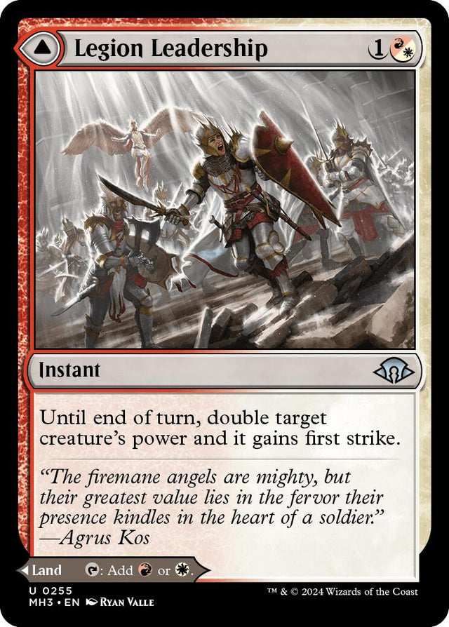 Image for Legion Leadership (255) (Foil) (Modern Horizons 3) - Magic: The Gathering