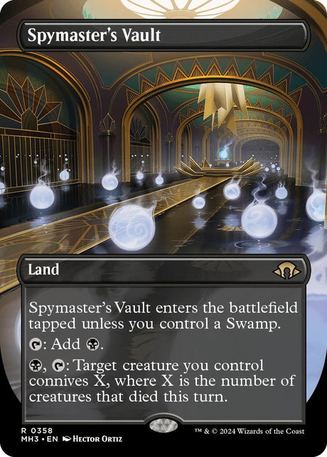 Image for Spymaster's Vault (Borderless) (358) (Modern Horizons 3) - Magic: The Gathering