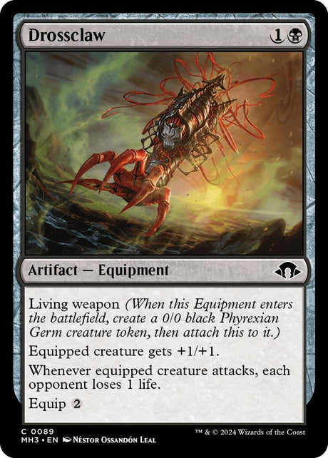 Image for Drossclaw (89) (Foil) (Modern Horizons 3) - Magic: The Gathering