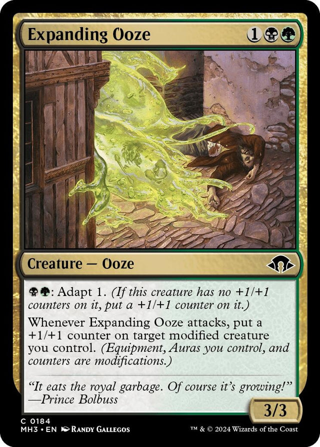 Image for Expanding Ooze (184) (Foil) (Modern Horizons 3) - Magic: The Gathering
