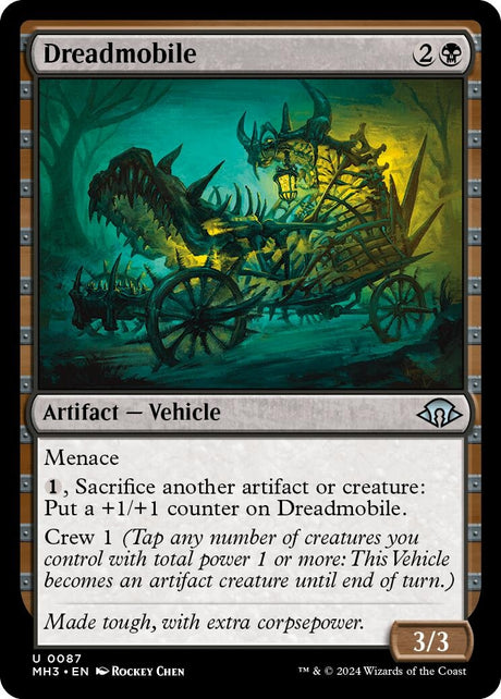 Image for Dreadmobile (87) (Modern Horizons 3) - Magic: The Gathering