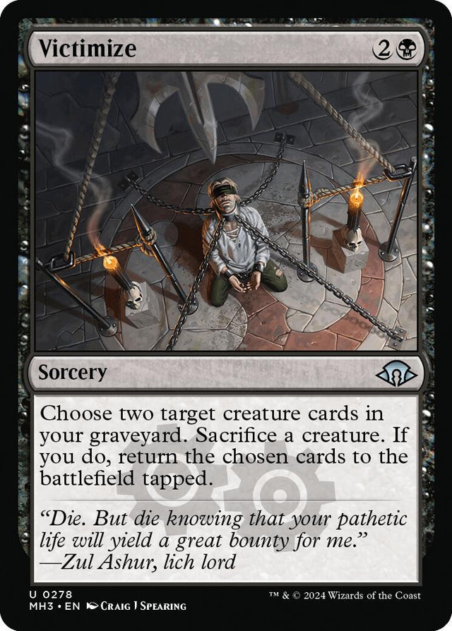 Image for Victimize (278) (Modern Horizons 3) - Magic: The Gathering