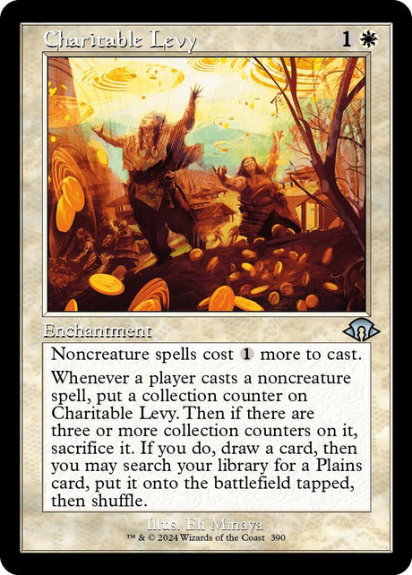 Image for Charitable Levy (Retro Frame) (390) (Modern Horizons 3) - Magic: The Gathering