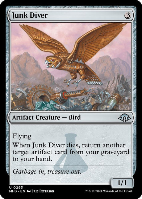 Image for Junk Diver (293) (Foil) (Modern Horizons 3) - Magic: The Gathering