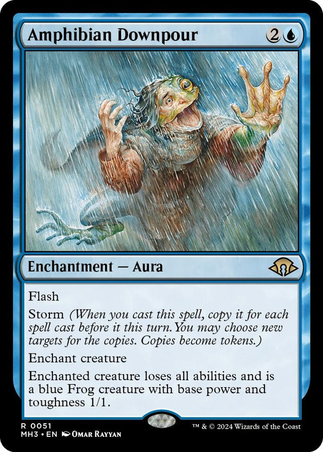 Image for Amphibian Downpour (51) (Modern Horizons 3) - Magic: The Gathering