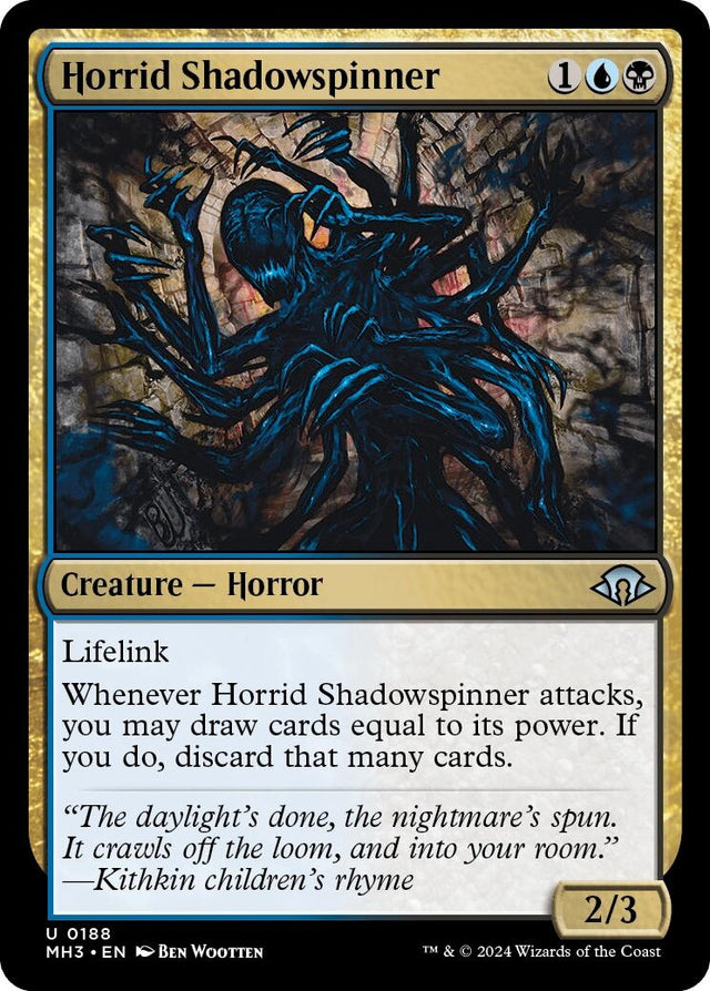 Image for Horrid Shadowspinner (188) (Modern Horizons 3) - Magic: The Gathering