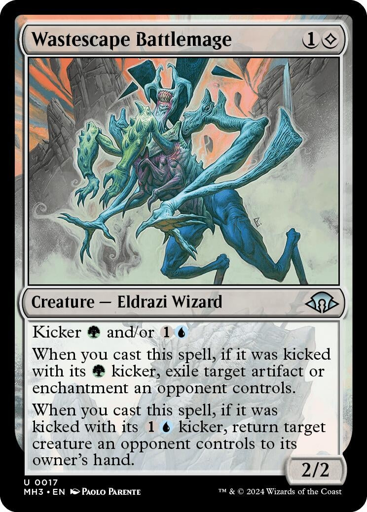 Image for Wastescape Battlemage (17) (Foil) (Modern Horizons 3) - Magic: The Gathering
