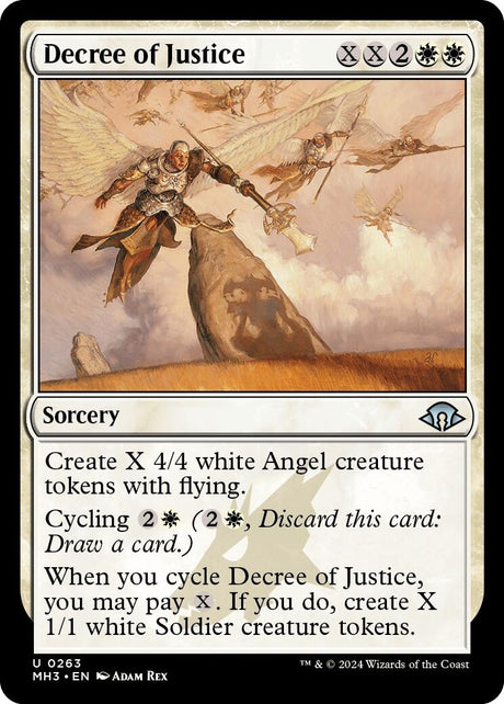 Image for Decree of Justice (263) (Modern Horizons 3) - Magic: The Gathering