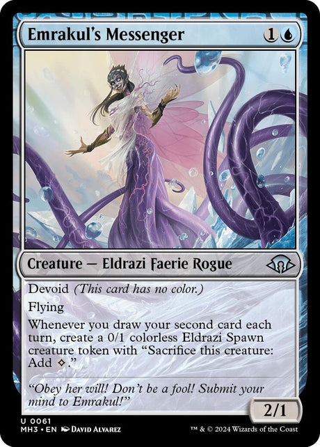 Image for Emrakul's Messenger (61) (Modern Horizons 3) - Magic: The Gathering