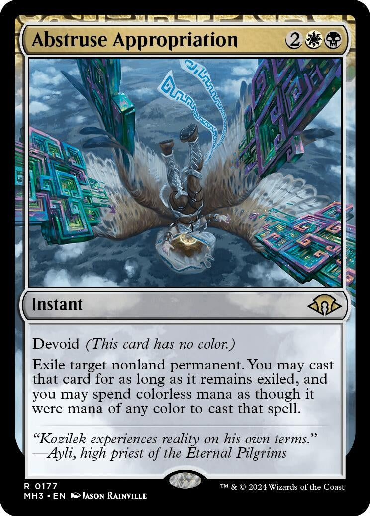 Image for Abstruse Appropriation (177) (Foil) (Modern Horizons 3) - Magic: The Gathering