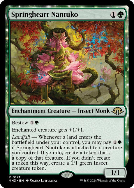Image for Springheart Nantuko (171) (Foil) (Modern Horizons 3) - Magic: The Gathering