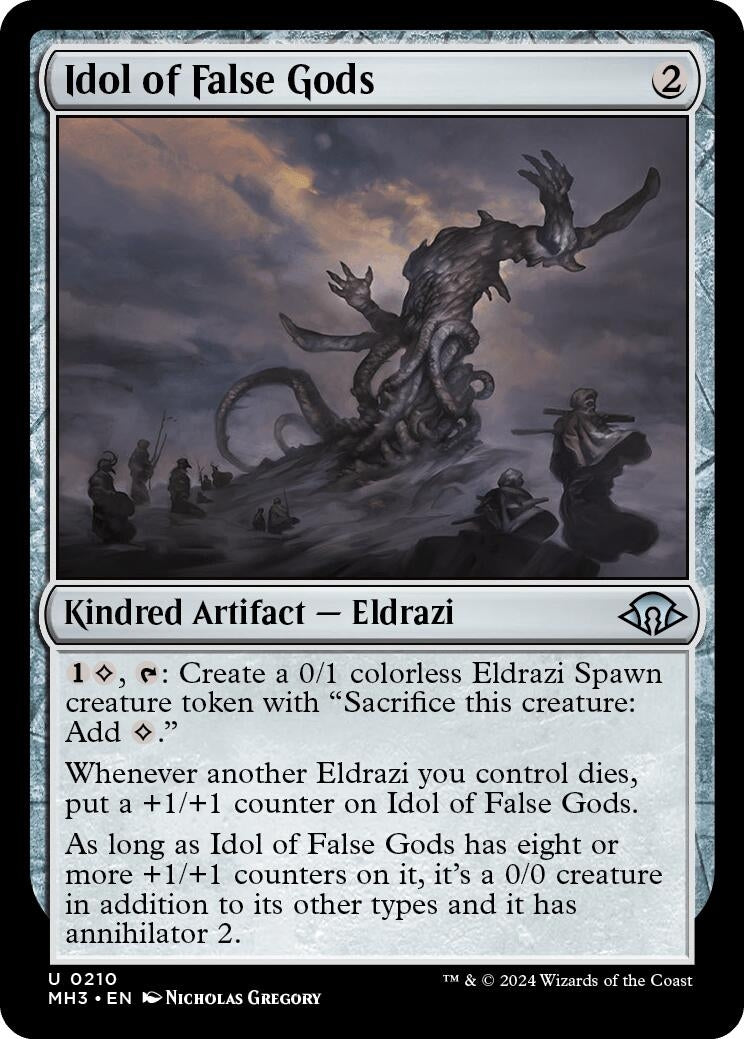 Image for Idol of False Gods (210) (Foil) (Modern Horizons 3) - Magic: The Gathering