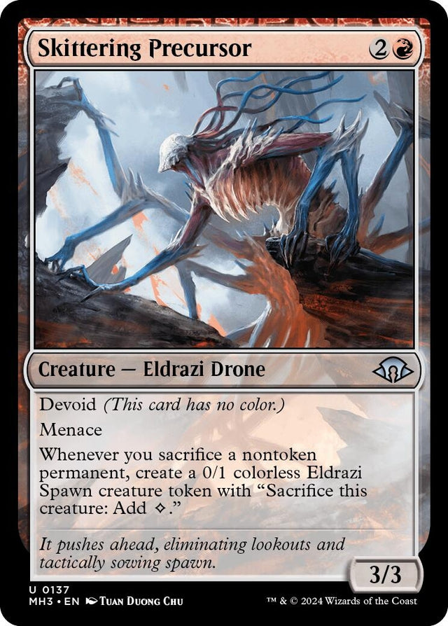Image for Skittering Precursor (137) (Foil) (Modern Horizons 3) - Magic: The Gathering