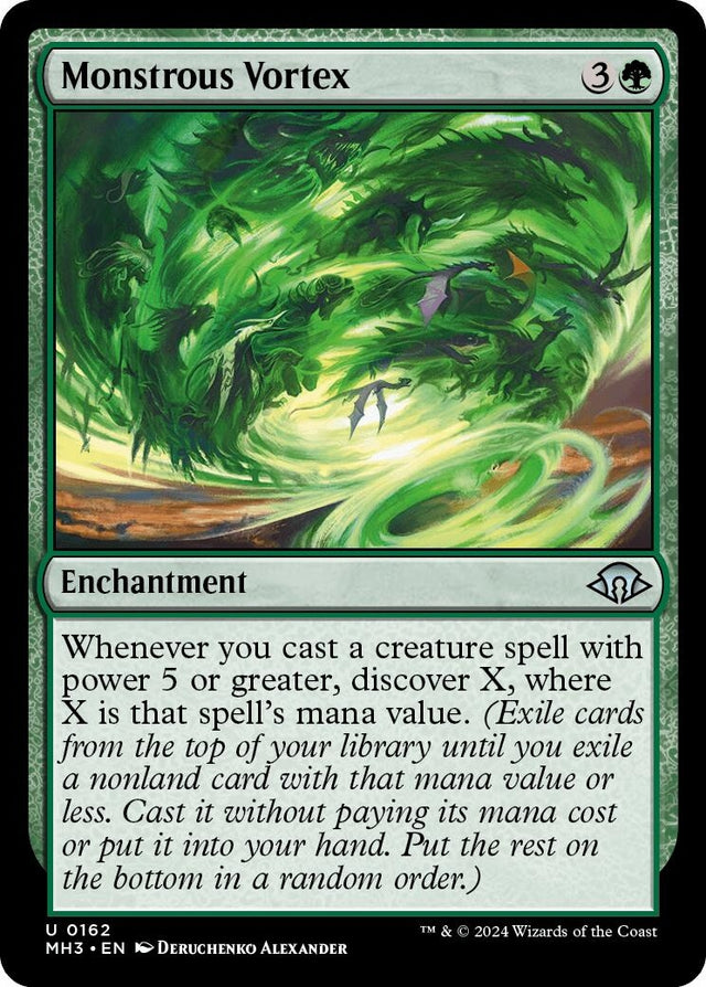 Image for Monstrous Vortex (162) (Modern Horizons 3) - Magic: The Gathering
