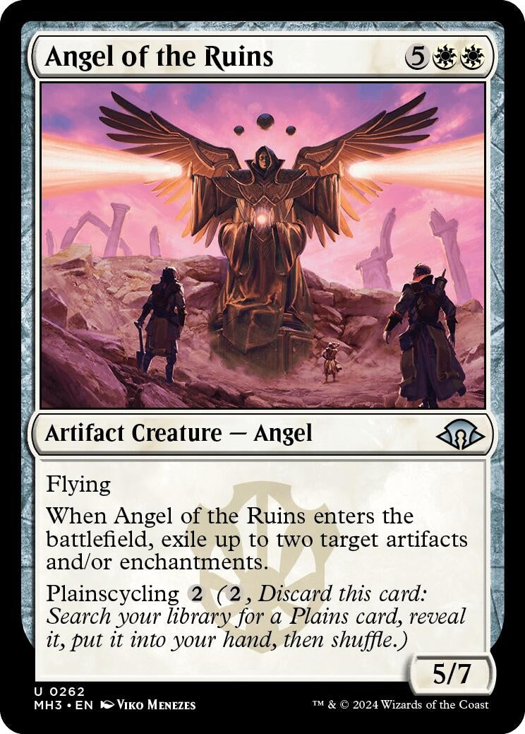 Image for Angel of the Ruins (262) (Foil) (Modern Horizons 3) - Magic: The Gathering