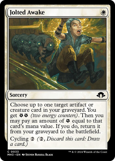 Image for Jolted Awake (33) (Foil) (Modern Horizons 3) - Magic: The Gathering