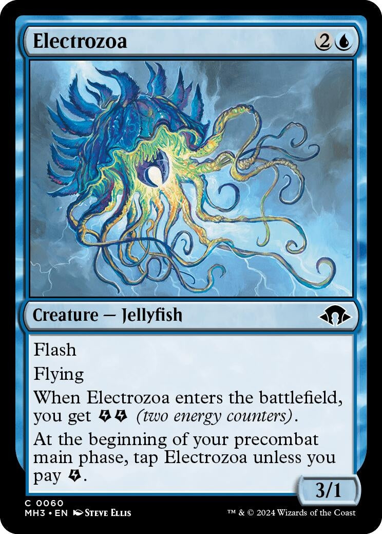 Image for Electrozoa (60) (Foil) (Modern Horizons 3) - Magic: The Gathering
