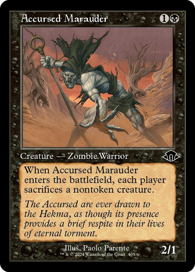 Image for Accursed Marauder (Retro Frame) (405) (Modern Horizons 3) - Magic: The Gathering