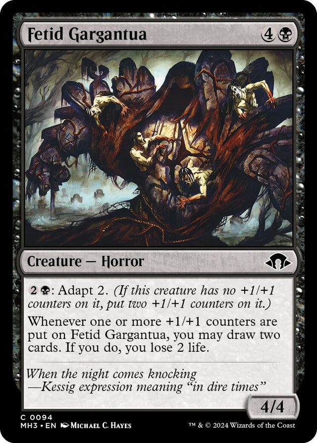 Image for Fetid Gargantua (94) (Foil) (Modern Horizons 3) - Magic: The Gathering