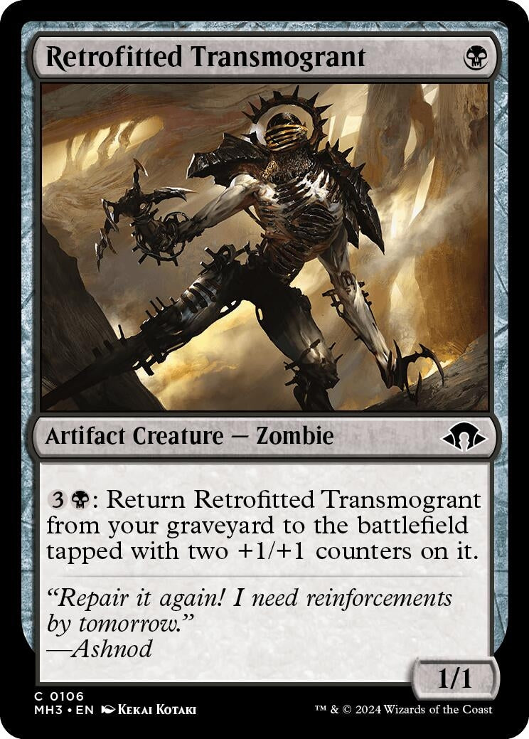 Image for Retrofitted Transmogrant (106) (Foil) (Modern Horizons 3) - Magic: The Gathering