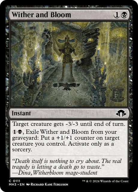 Image for Wither and Bloom (111) (Foil) (Modern Horizons 3) - Magic: The Gathering