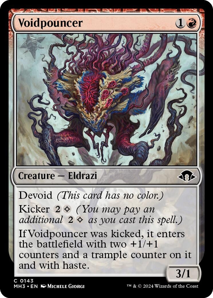 Image for Voidpouncer (143) (Foil) (Modern Horizons 3) - Magic: The Gathering