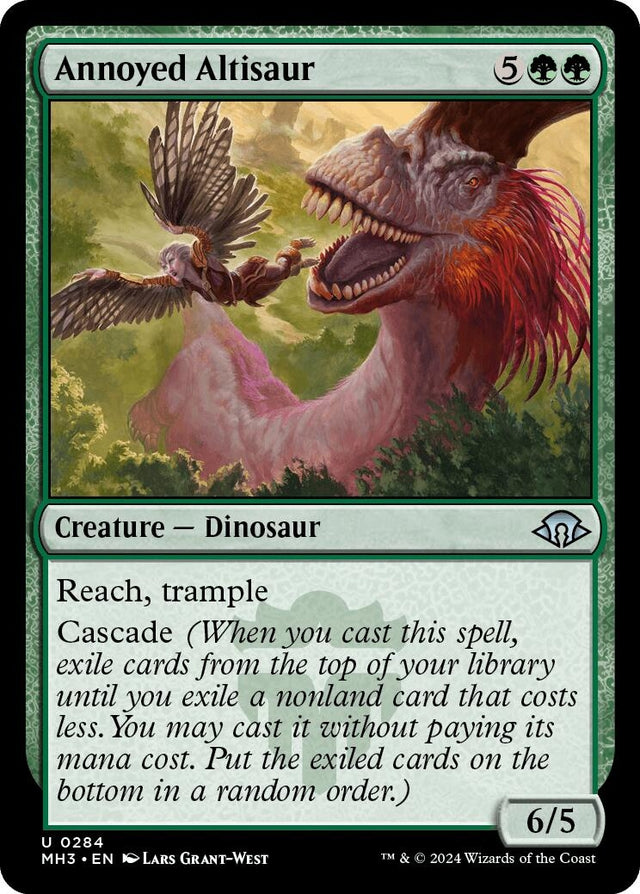 Image for Annoyed Altisaur (284) (Modern Horizons 3) - Magic: The Gathering
