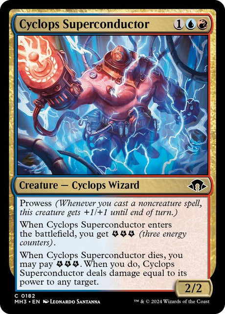 Image for Cyclops Superconductor (182) (Foil) (Modern Horizons 3) - Magic: The Gathering
