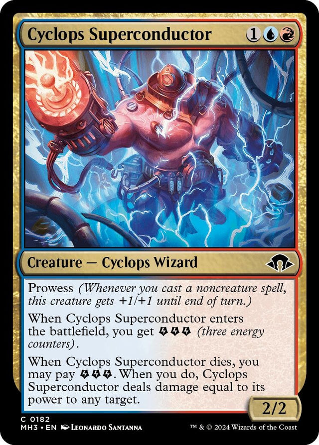 Image for Cyclops Superconductor (182) (Foil) (Modern Horizons 3) - Magic: The Gathering