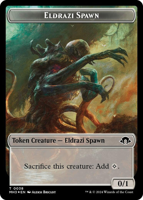 Image for Eldrazi Spawn Token (2) (Modern Horizons 3) - Magic: The Gathering