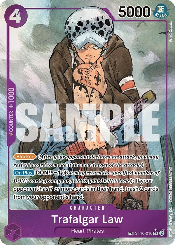 Image for Trafalgar Law (010) (TR) (ST10-010) (500 Years in the Future) - One Piece Card Game