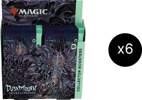 Image for Duskmourn: House of Horror - Collector Booster Display Case - Magic: The Gathering